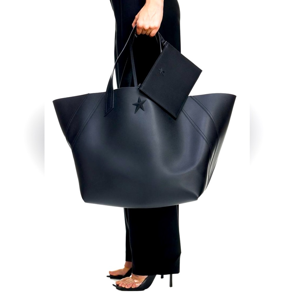 Mugler x H&M Leather Shopper